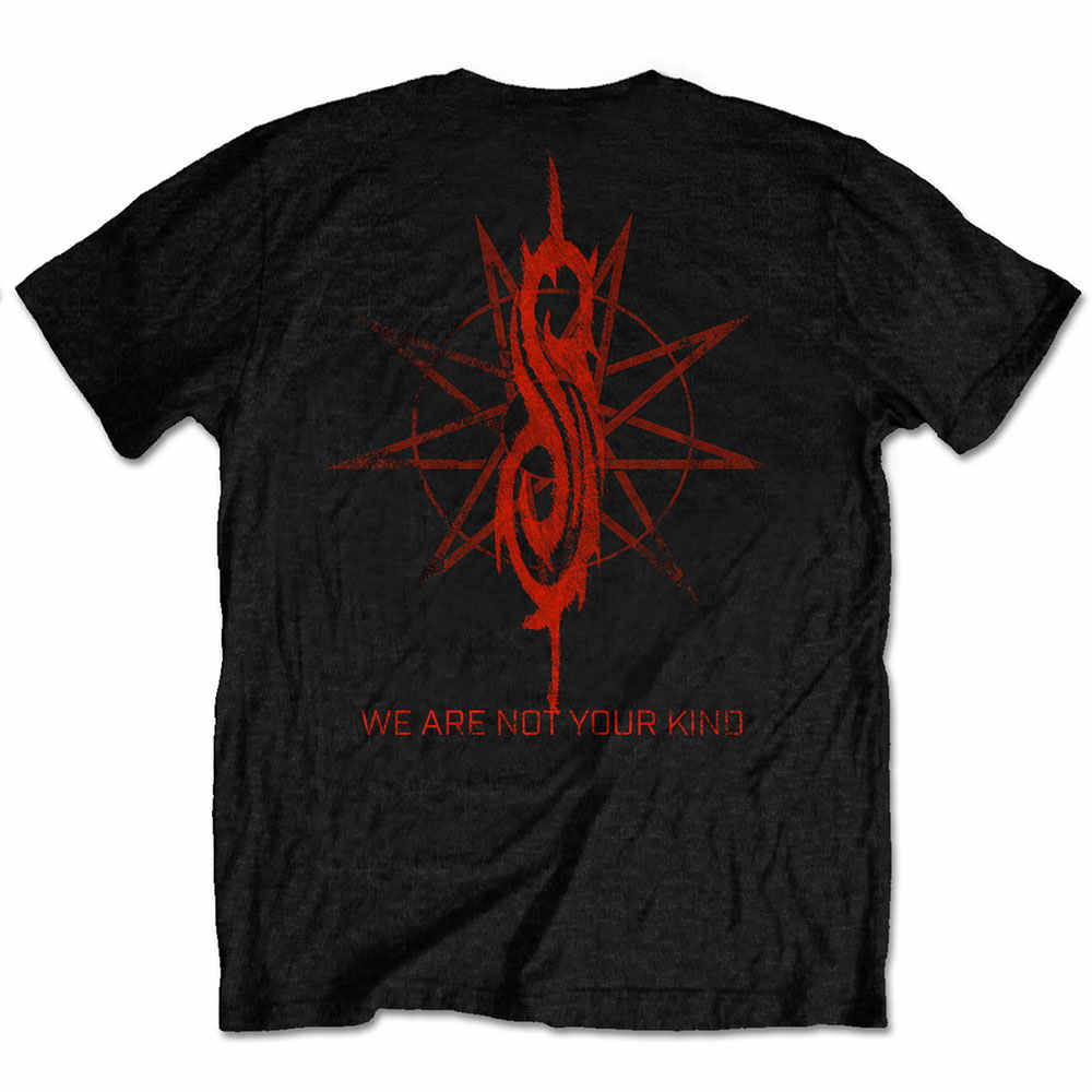 Slipknot - WANYK Red Patch T-shirt Homme - Noir
